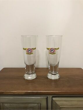 Brauerei Pinkus Muller Munster Pilsner Glasses (Set of 2)